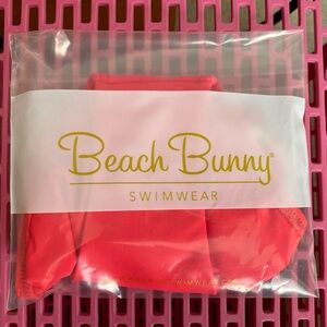 Beach Bunny Nadia Midi Bottom Psycho Red NWT